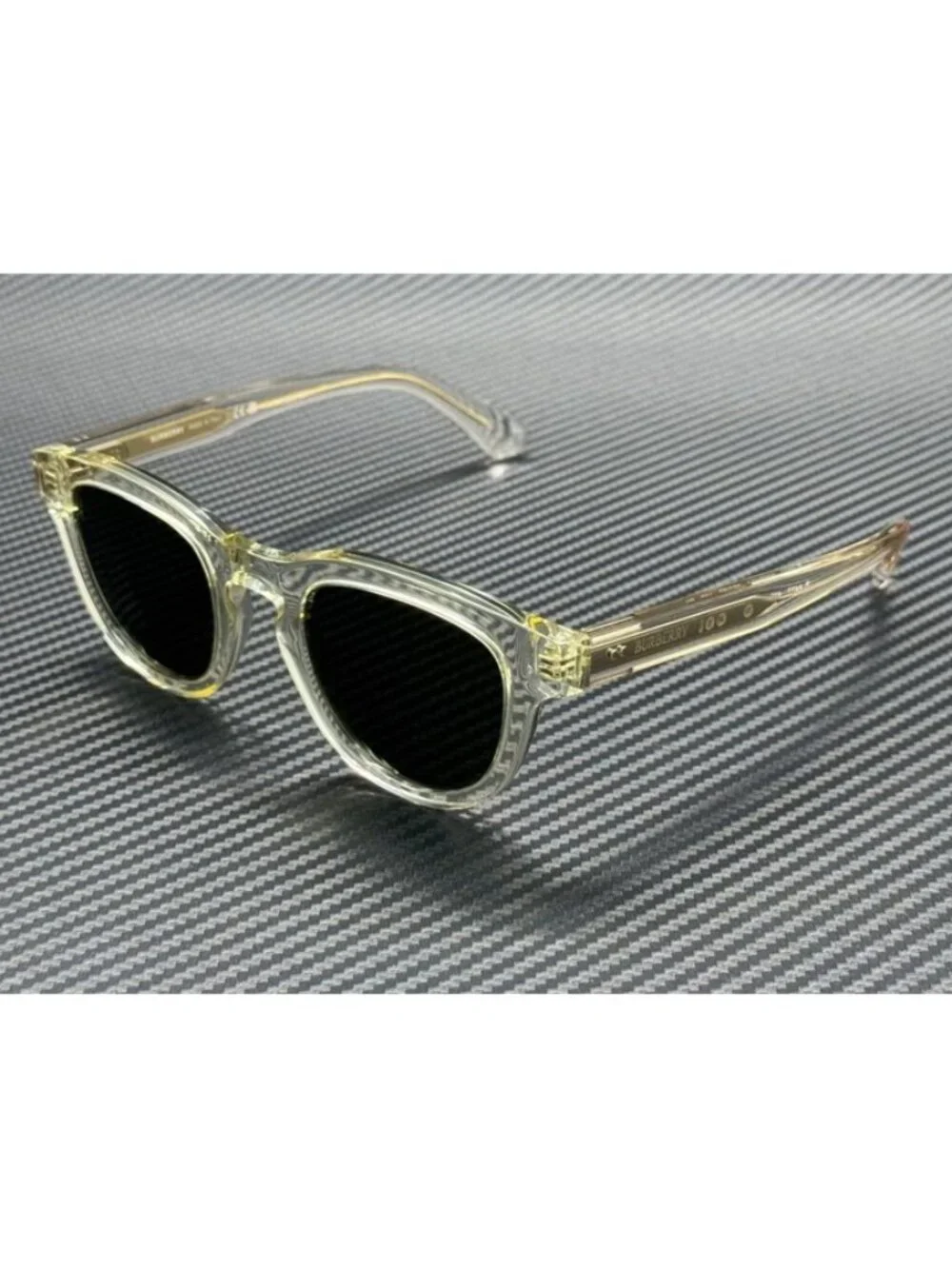 New Burberry Men Yellow Gold Hardware Sunglasses -23-145